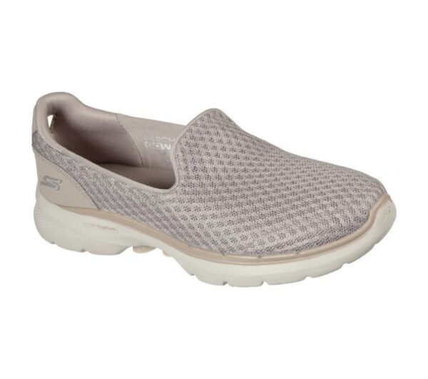 Skechers Go Walk 6 Big Splash Taupe