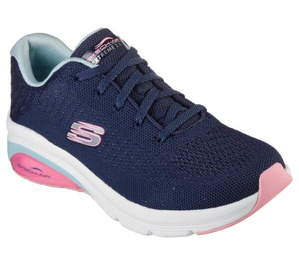 Skechers Skech Air Extreme Classic Vibe-Navy/Light Blue