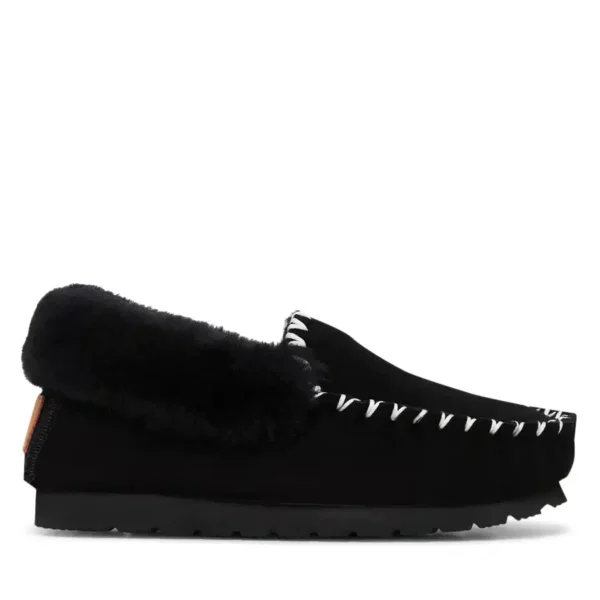 Hush Puppies Shaggy M Black Suede