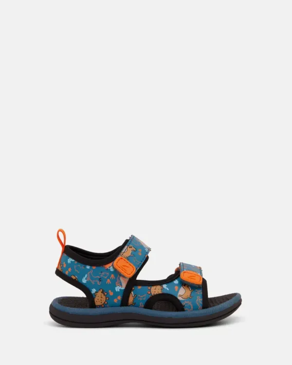 Clarks Fisher sandals Teal/Blue Dino