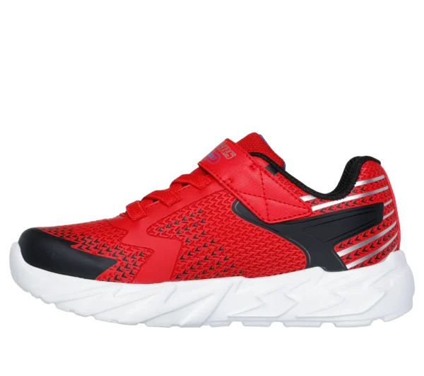 SKECHERS FLEX GLOW BOLT -RED BLACK - Image 3