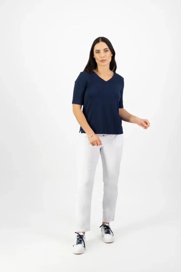 Vassalli T-Shirt Navy 4264 95% Cotton 5% Elastaine