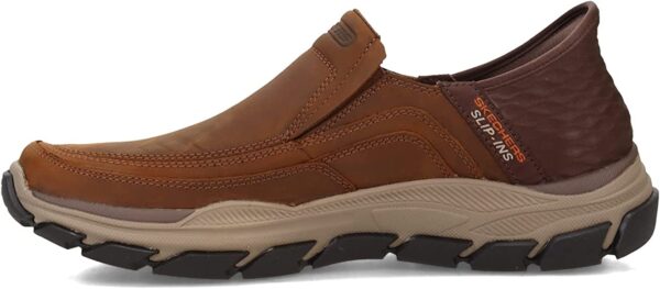 Skechers Mens Slip-InsRelaxed Fit:Respected - Elgin Brown - Image 2