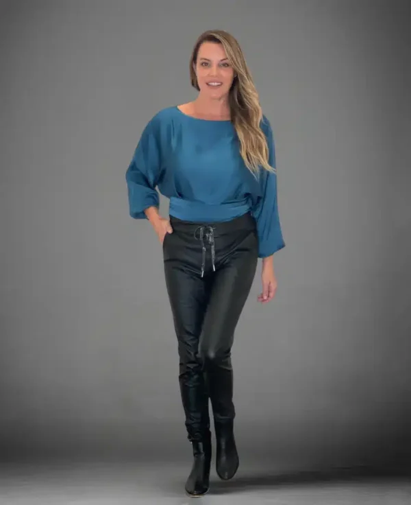 JENNY JAZZ DESIGNS Leatherette Pants - Image 3