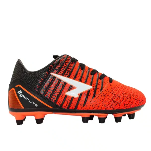 SFIDA Fleck Junior Football Boots - Orange/Black - Image 2