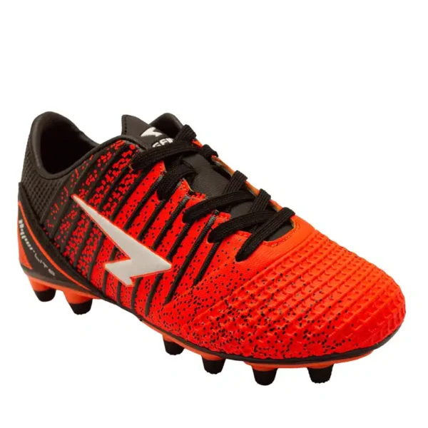 SFIDA Fleck Junior Football Boots - Orange/Black