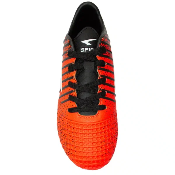 SFIDA Fleck Junior Football Boots - Orange/Black - Image 3