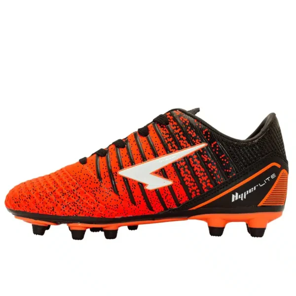 SFIDA Fleck Junior Football Boots - Orange/Black - Image 4