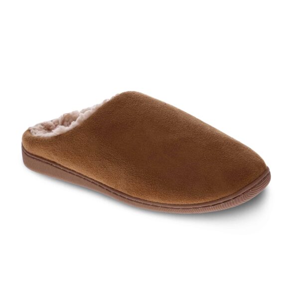 Scholl Gavin Tan Slip On Orthaheel slippers