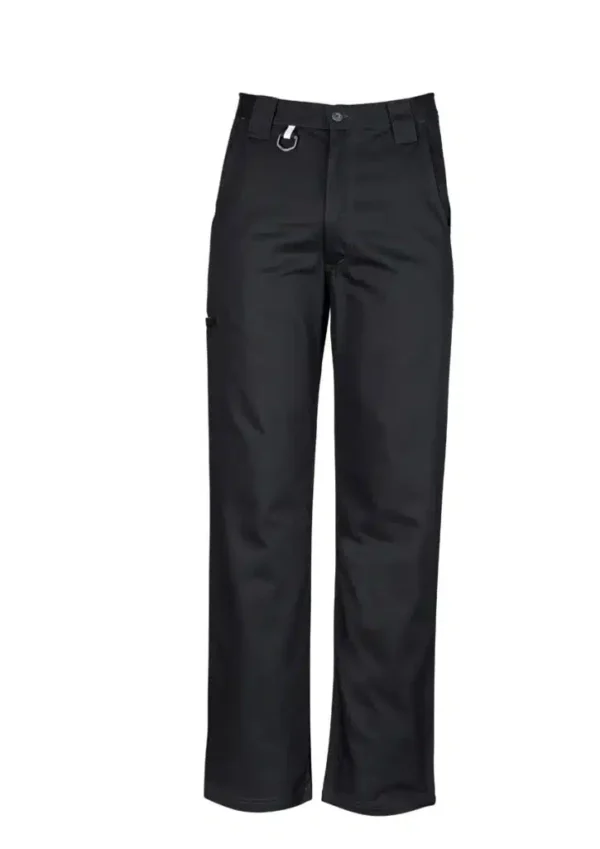 JB Syzmik Mens Plain Utility Black Pants (ZW002)