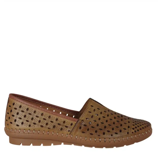 Cabello Kirsty Tan Slip On