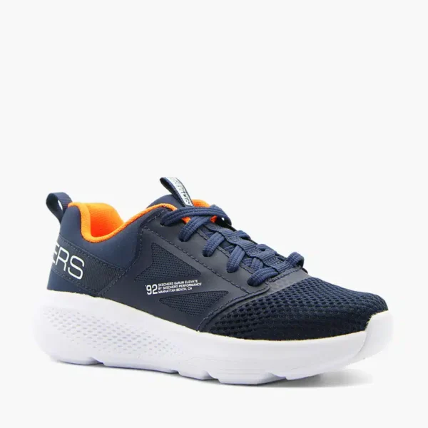 Skechers GoRun Elevate Cipher Navy/Orange Kids sneakers