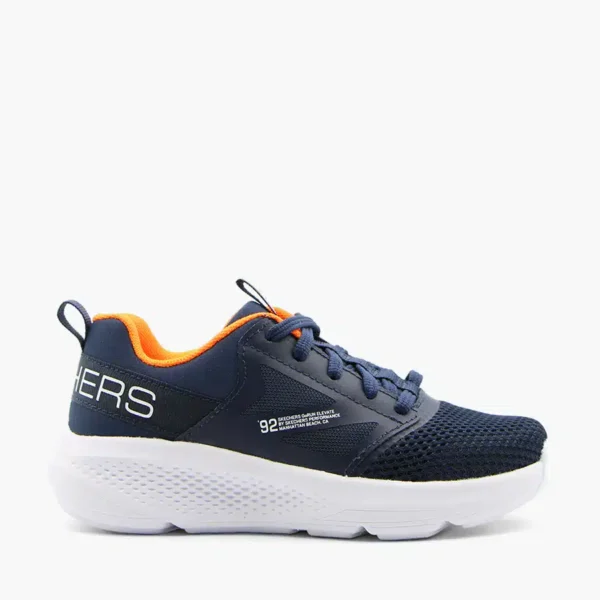 Skechers GoRun Elevate Cipher Navy/Orange Kids sneakers - Image 4