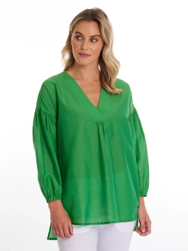 MARCO POLO L/S V NECK TUNIC