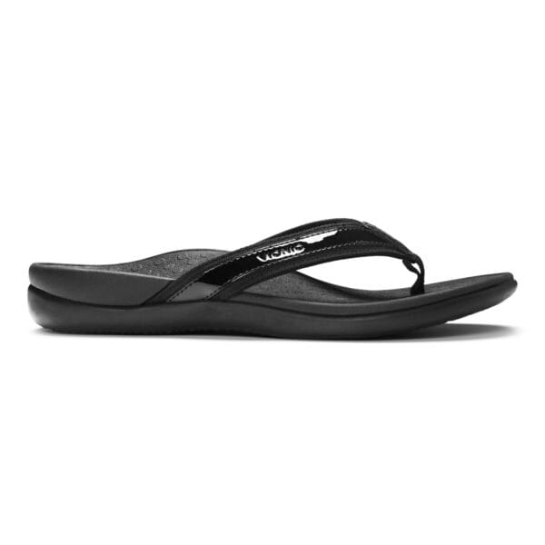 Vionic Islander Black Thong Womens