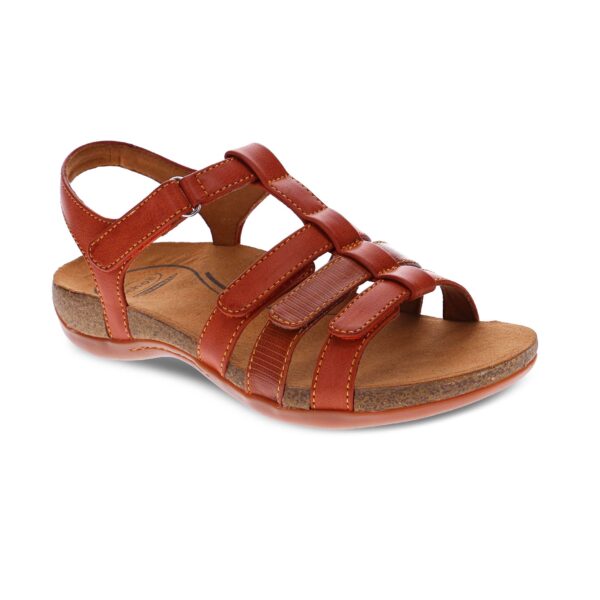 Scholl Alessandra Orthaheel Brown Sandal