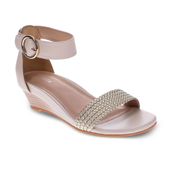 Mia Vita Nasia Sandal Beige Womens