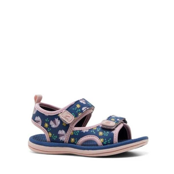 Clarks Florence Navy/Musk Ladybug Sandals