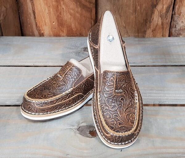 Ariat Cruiser Brown Floral Emboss