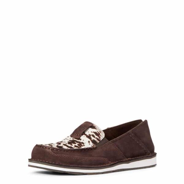 Ariat Cruiser Womens Chocolate chip suede/ spotted hair