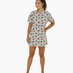 Bamboozld Nighties Dashhound Print