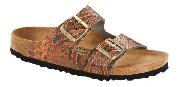 Birkenstock Arizona Snake Brown narrow fit
