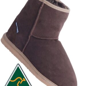 Blue Sheep Ankle Chocolate Ugg Boots Mens