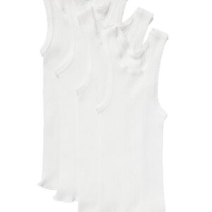 Bonds Baby Vest 4Pack- White