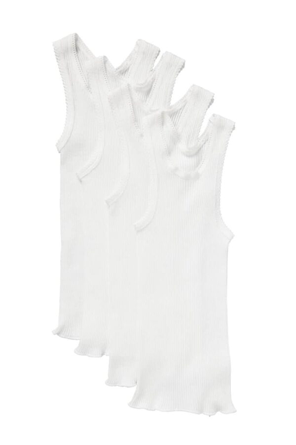 Bonds Baby Vest 4Pack- White