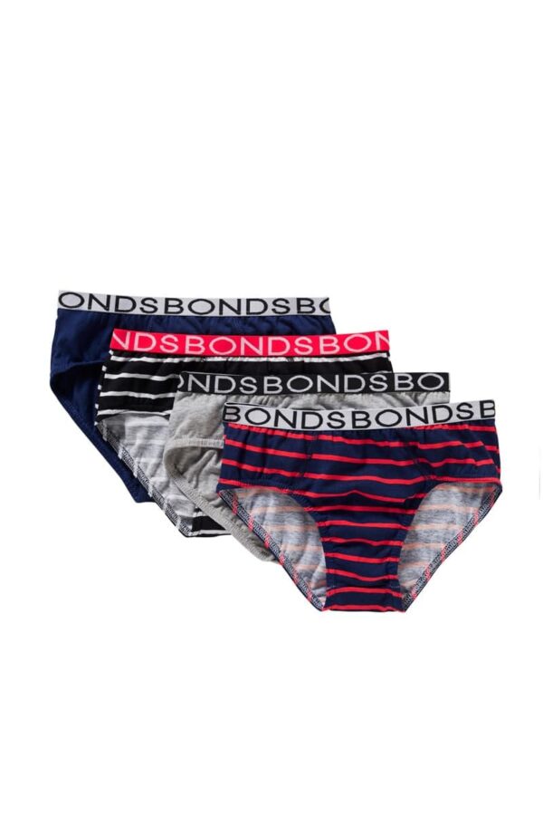 Bonds Briefs 4PK Stripes