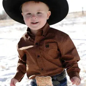 Cinch Brown Shirt Lead don't follow