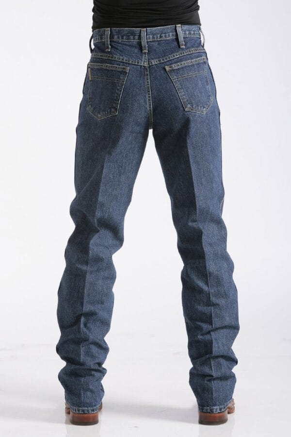 Cinch Mens Green Relaxed Label Jeans