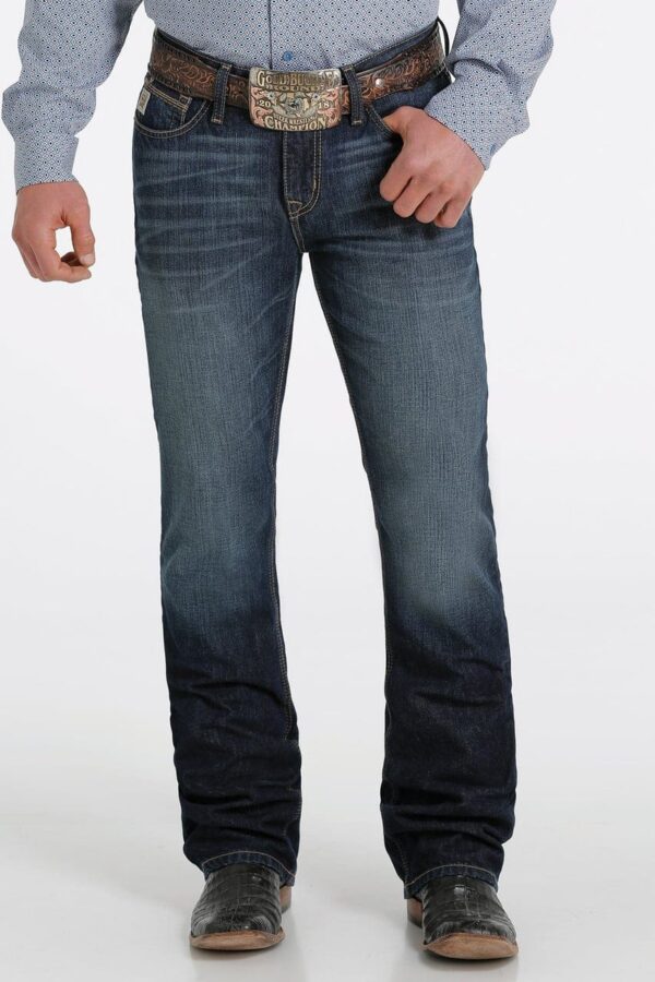 Cinch Mens Ian MidRise Slim Bootcut Jeans MB54136001
