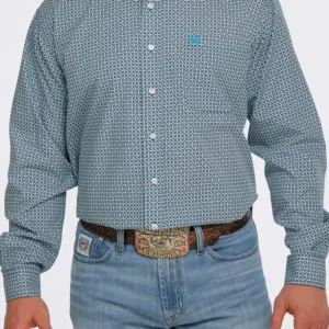 Cinch Mens Shirt MTW1105405 Navy