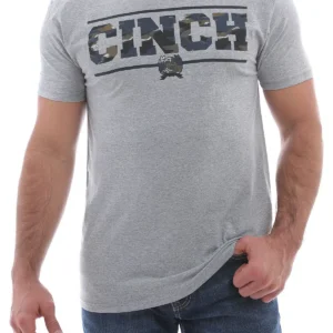 CINCH MENS TEES CAMO MTT1690421 HGY