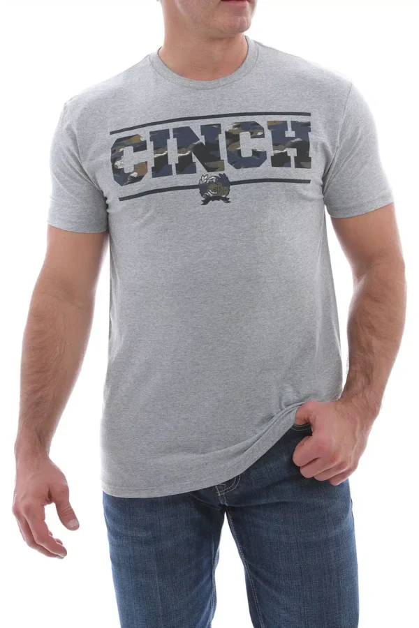 CINCH MENS TEES CAMO MTT1690421 HGY