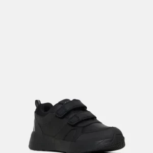 Clarks Hustle Sport Black School Sneaker