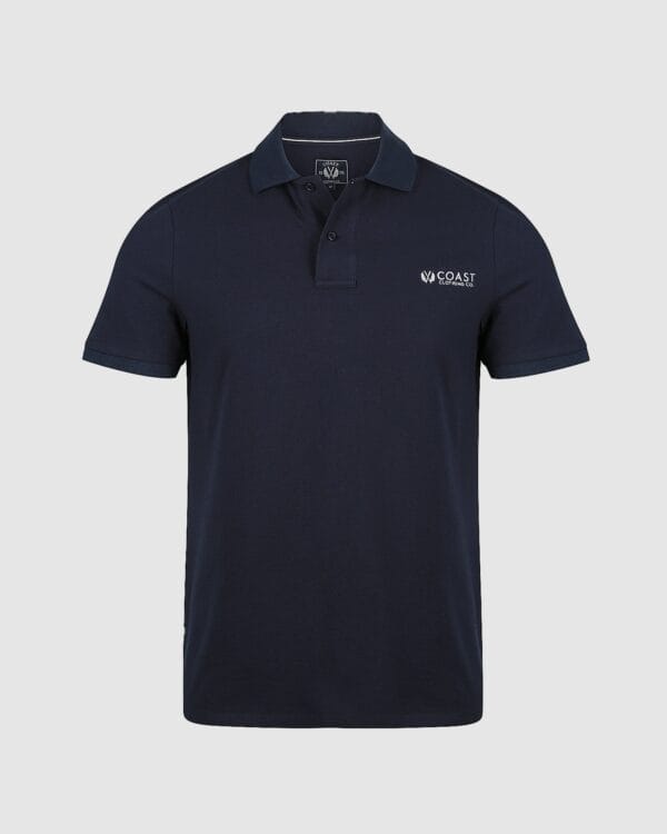 Coast Polo Shirt in Navy