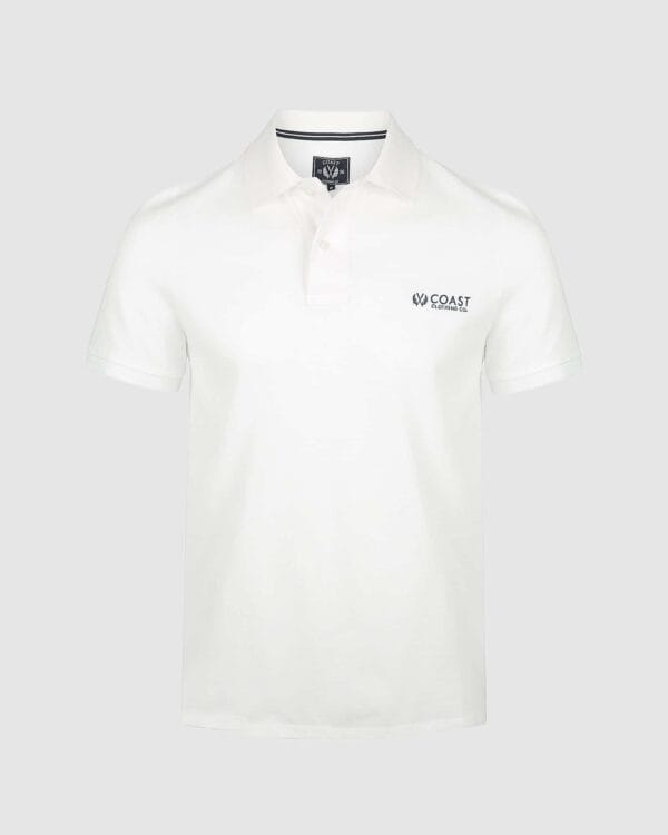 Coast Polo Shirt in White