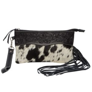 Design Edge Salvador Black/White Clutch