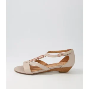 Diana Ferrari Supersoft Bablie Taupe Leather Sandal