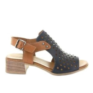 Doha Navy/Tan by LeSansa