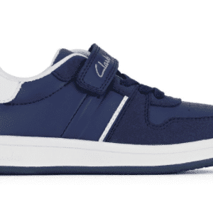 Dominic Jnr Navy/White - Clarks Kids