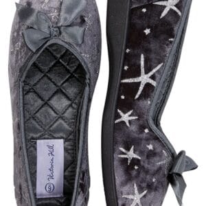 Emilyn Panda Slipper Grey