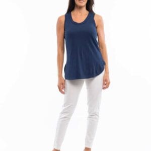 Essential Knit Cami Navy by Orientique