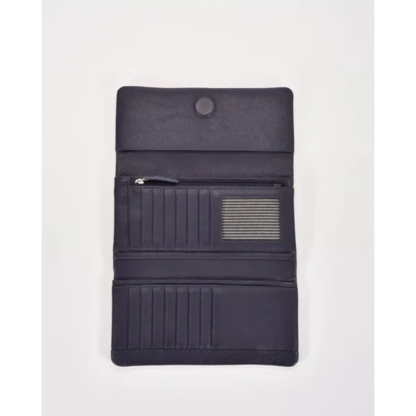 Gabee NinaRFID Leather Ladies Wallet Black - Image 3