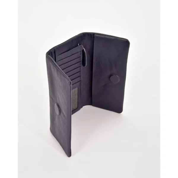 Gabee NinaRFID Leather Ladies Wallet Black - Image 2