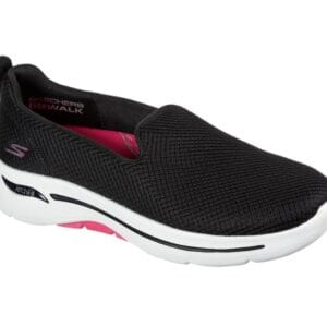 Go Walk Arch-Fit Grateful by Skechers Black/Hot Pink