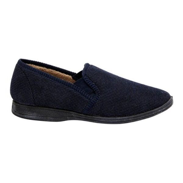GrosbyRichard Corduroy Slippers Navy