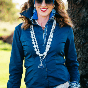 Hitchley & Harrow Navy Basic Fitted Shirt C117